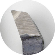 切削バイト刃先:ハイス右斜剣:小型旋盤