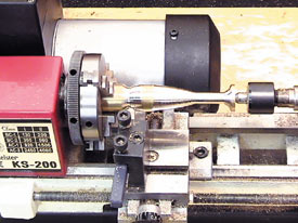 大体の形が出来ました。 この状態では各部に大きな段付きがありますが、問題ありません。